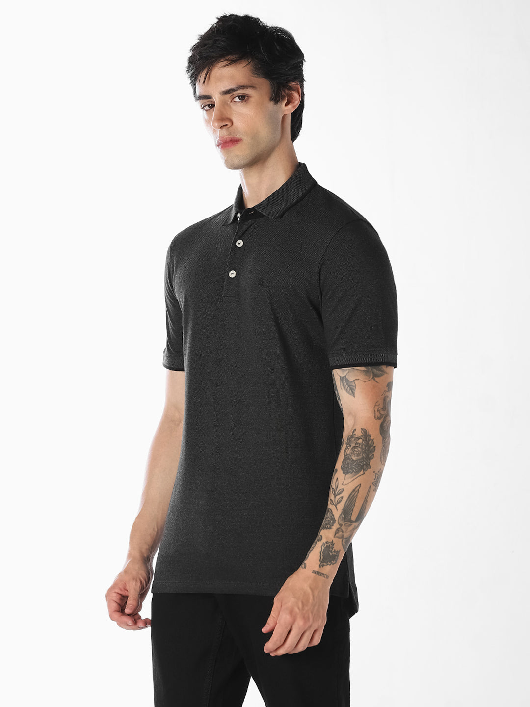 Organic Cotton Knitted Polo