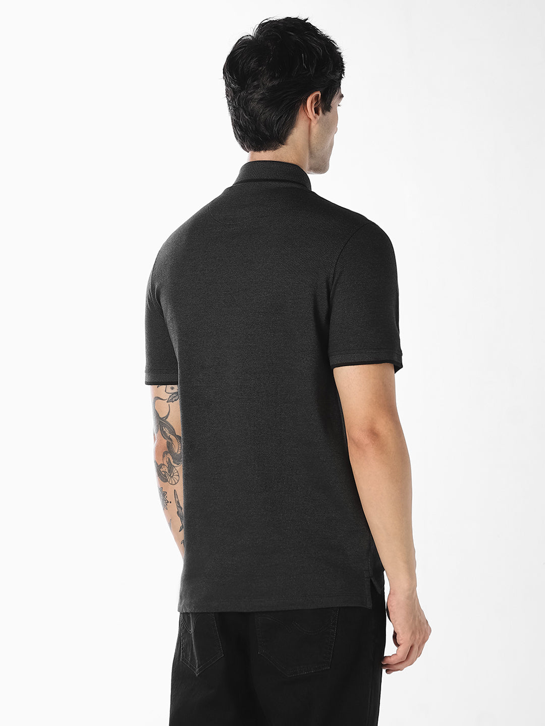Organic Cotton Knitted Polo