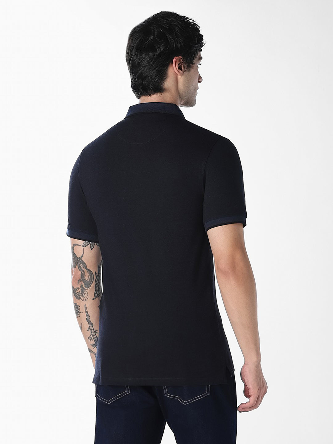 Contrast Tipping Organic Cotton Polo
