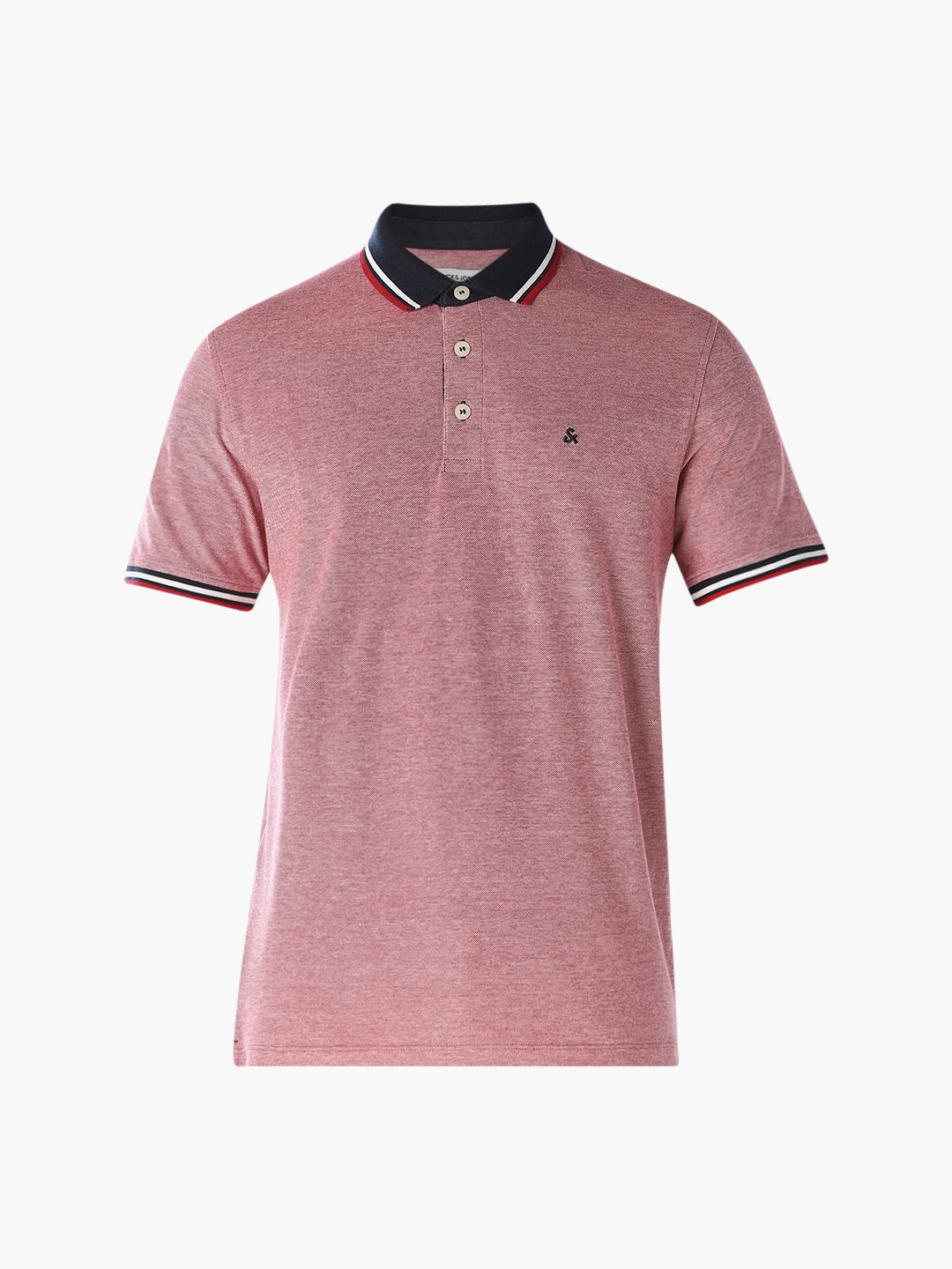 Contrast Tipping Melange polo