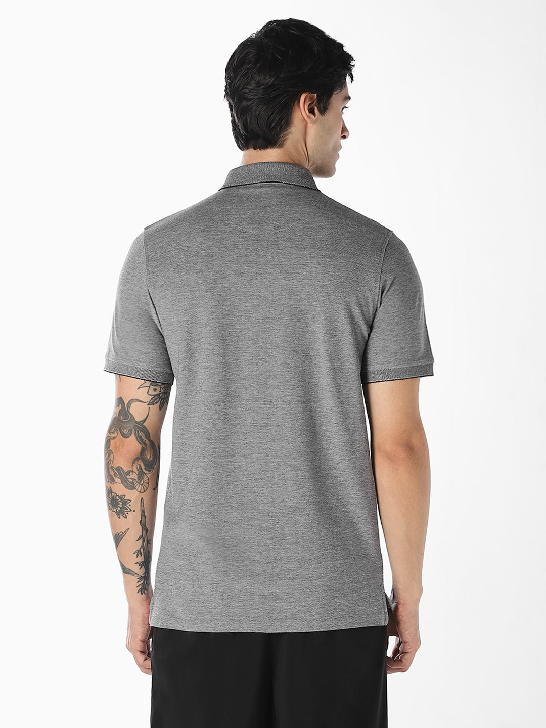 Organic Cotton Knitted Polo