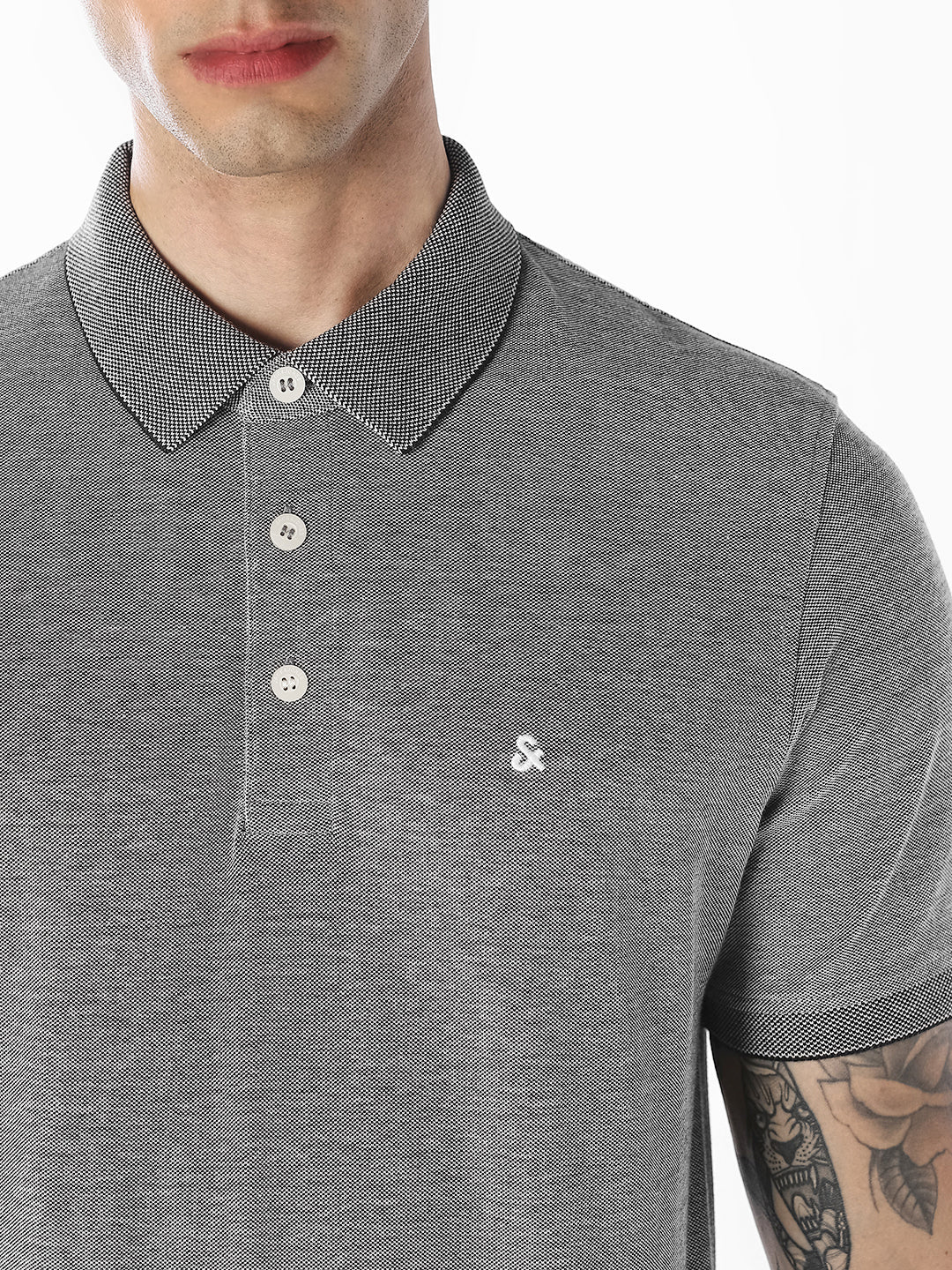Organic Cotton Knitted Polo
