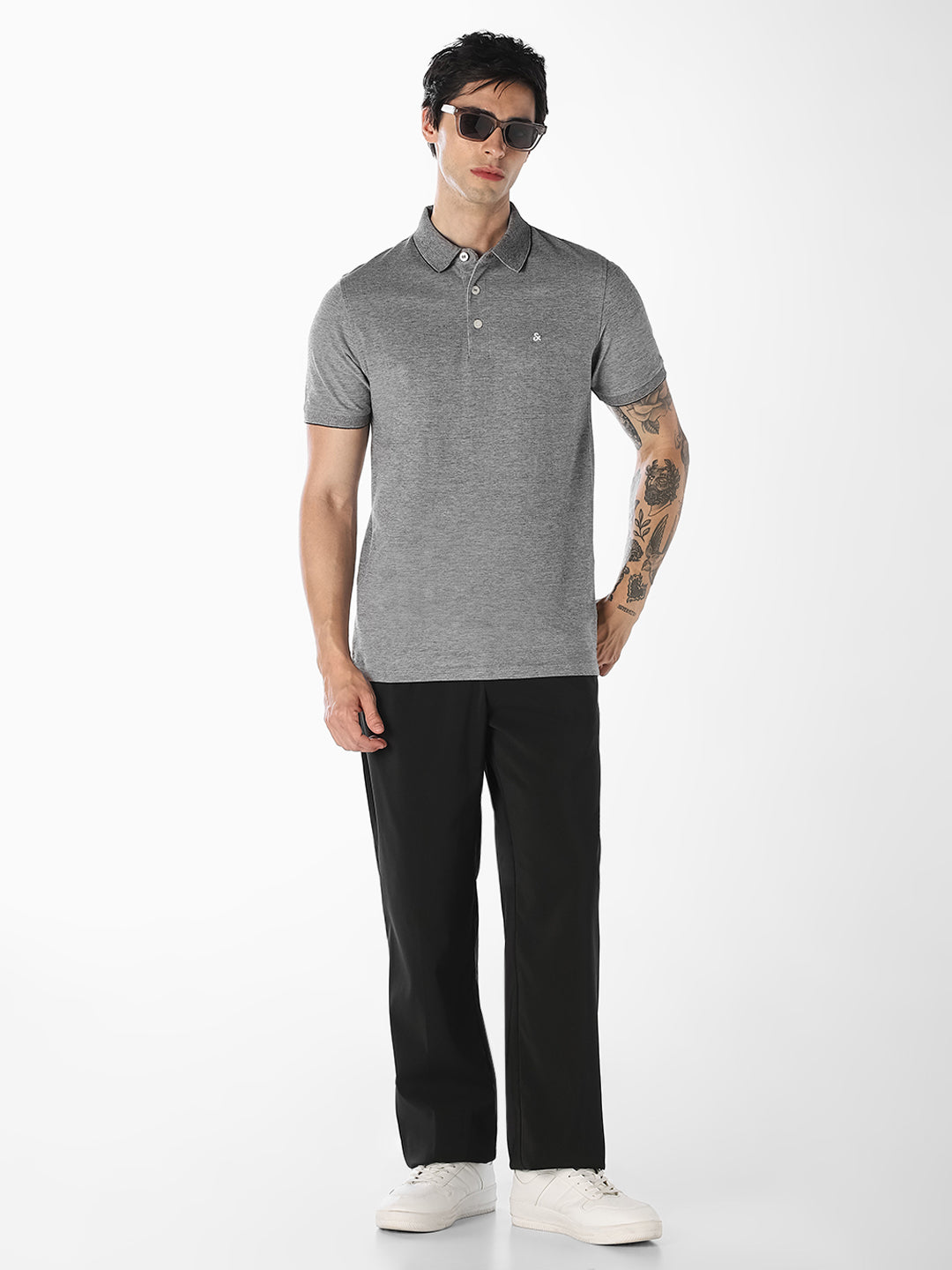 Organic Cotton Knitted Polo