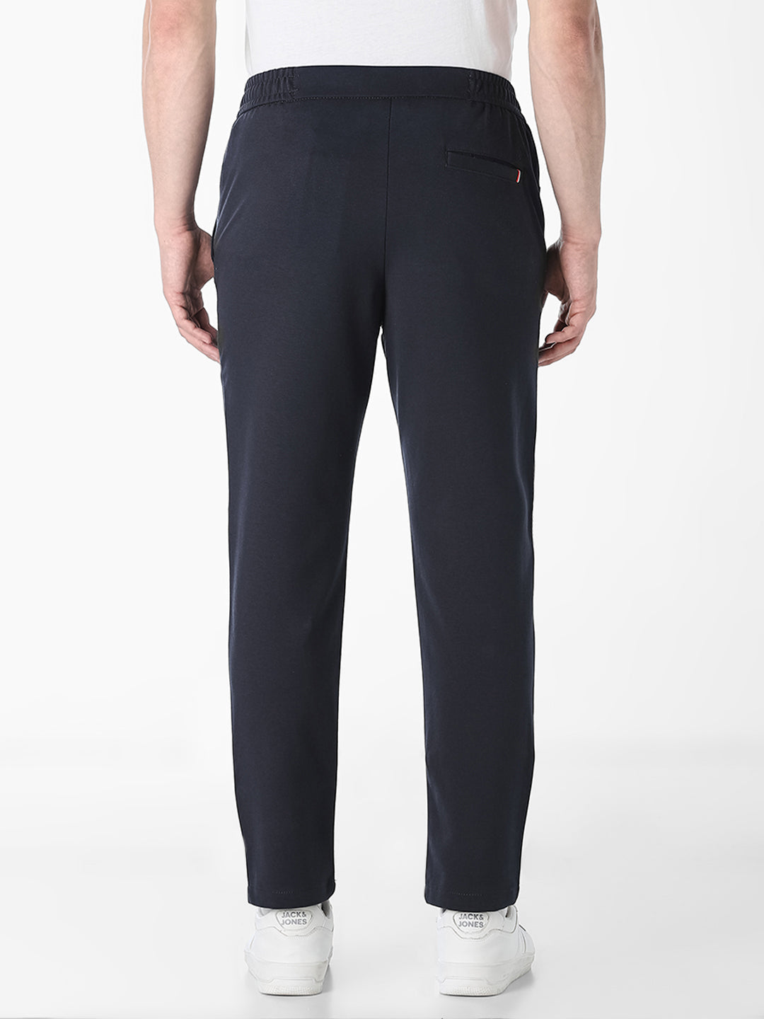Navy Blue Regular Fit Jogger Pants