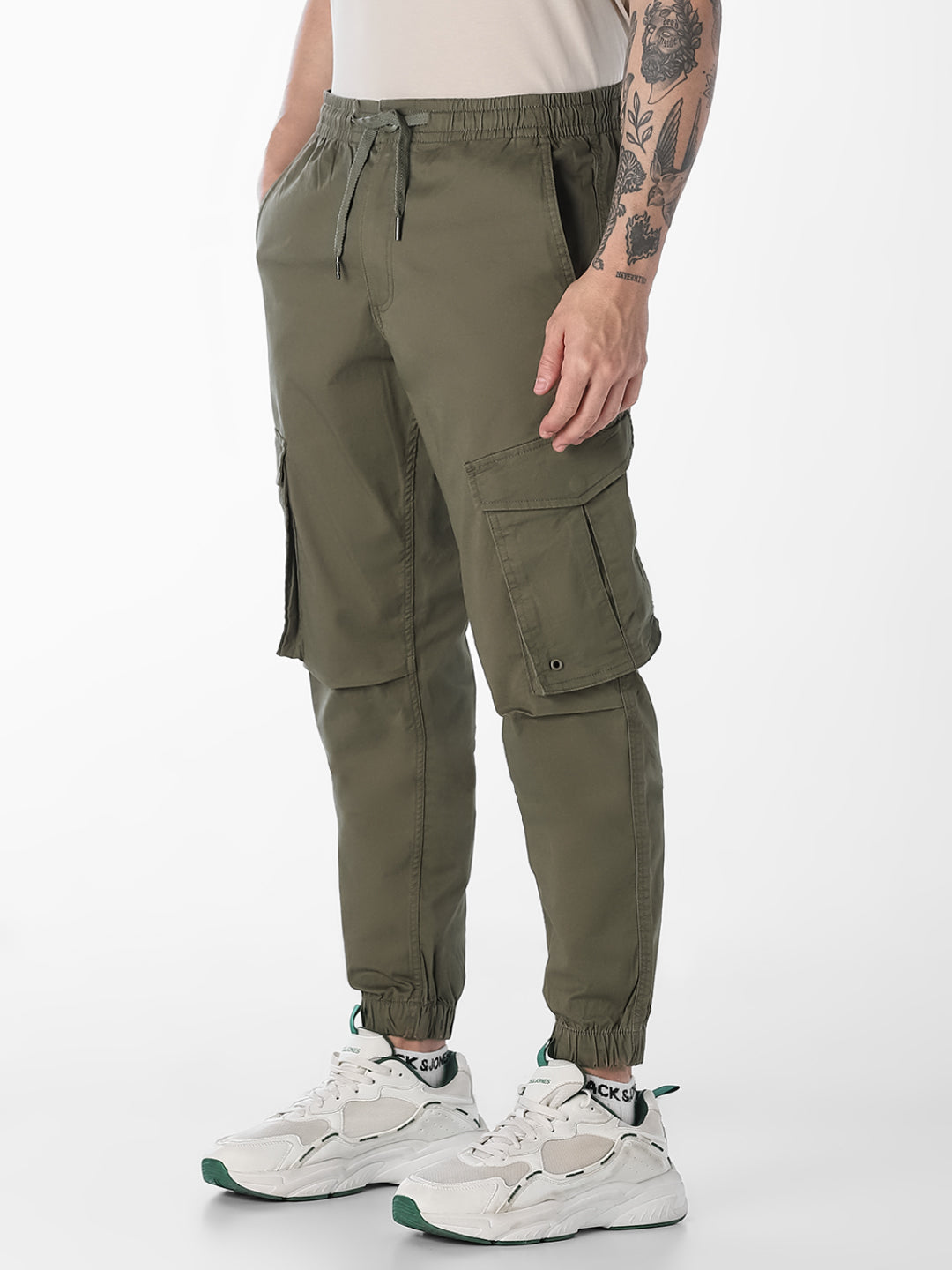 Slim Fit Utility Cargo Joggers
