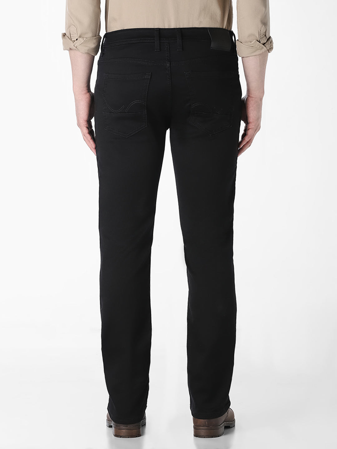 Black Cliff Bootcut Jeans