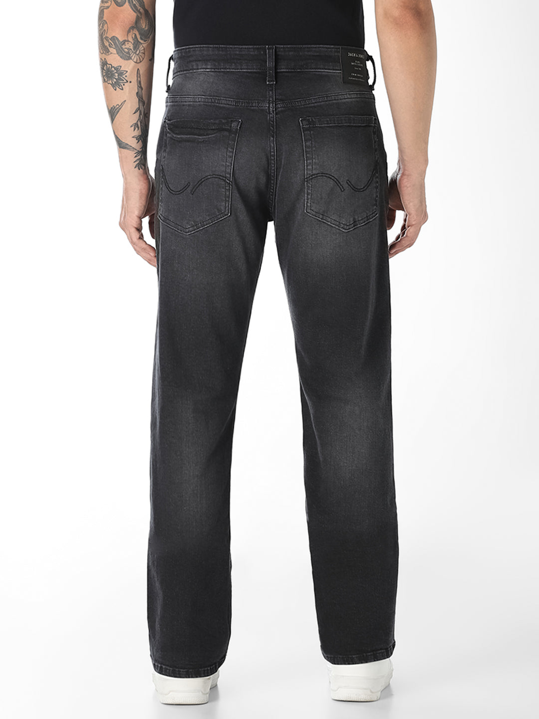Black Cliff Bootcut Jeans