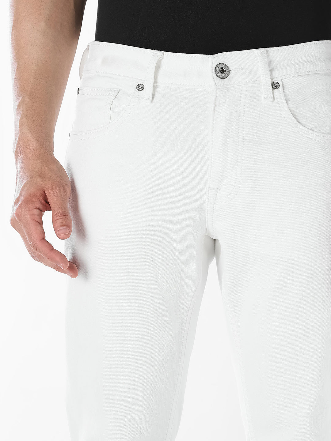 White Brak Slim Fit Jeans
