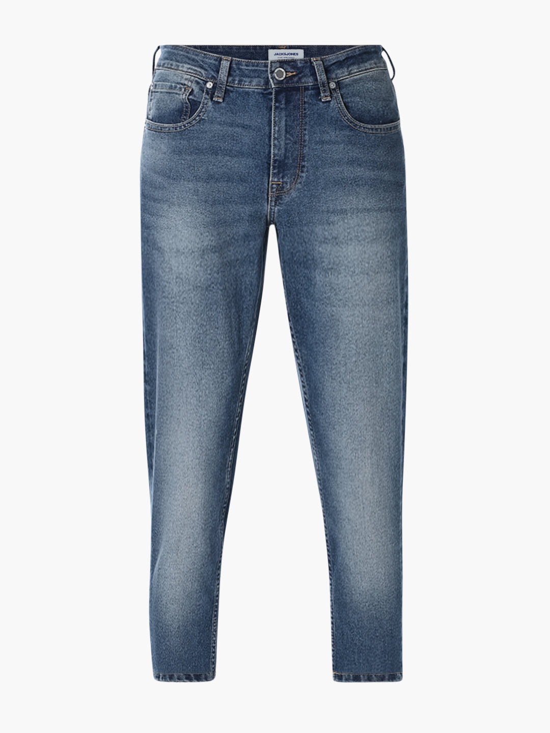 Blue Washed Brak Slim Fit Jeans