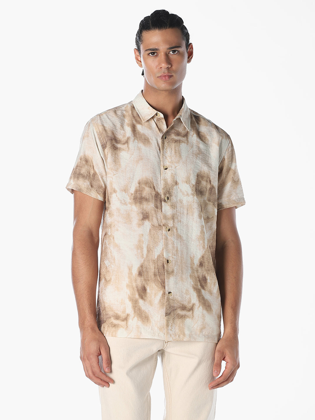 Printed Comfort Fit Shirt