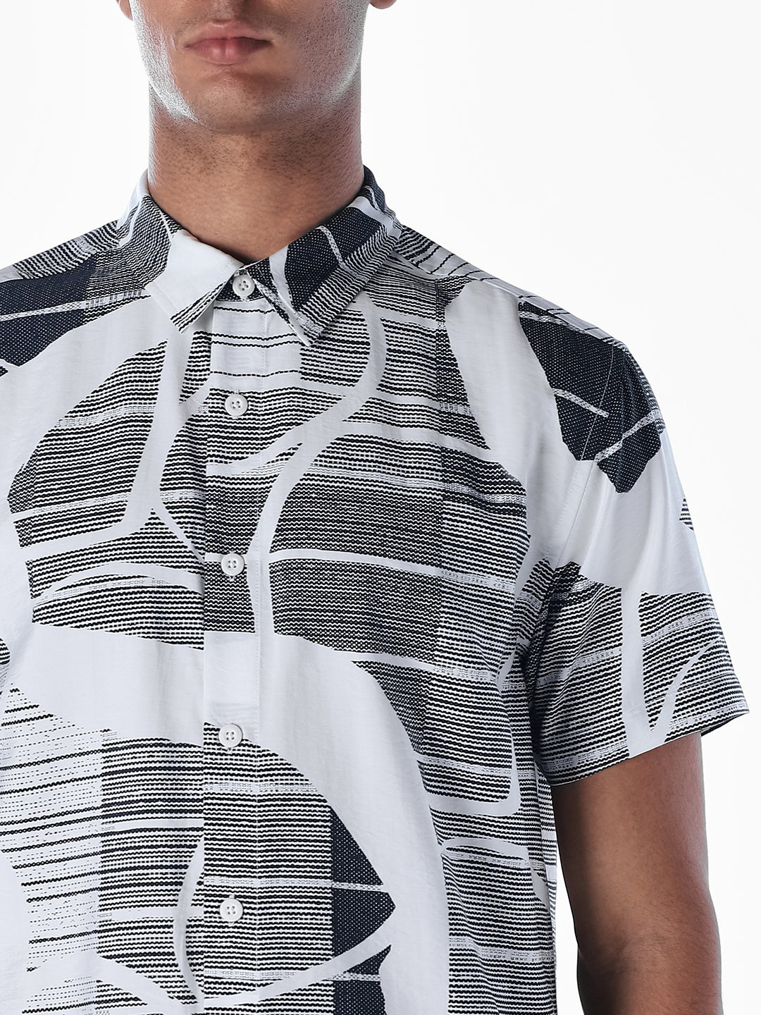 Printed Comfort Fit Shirt