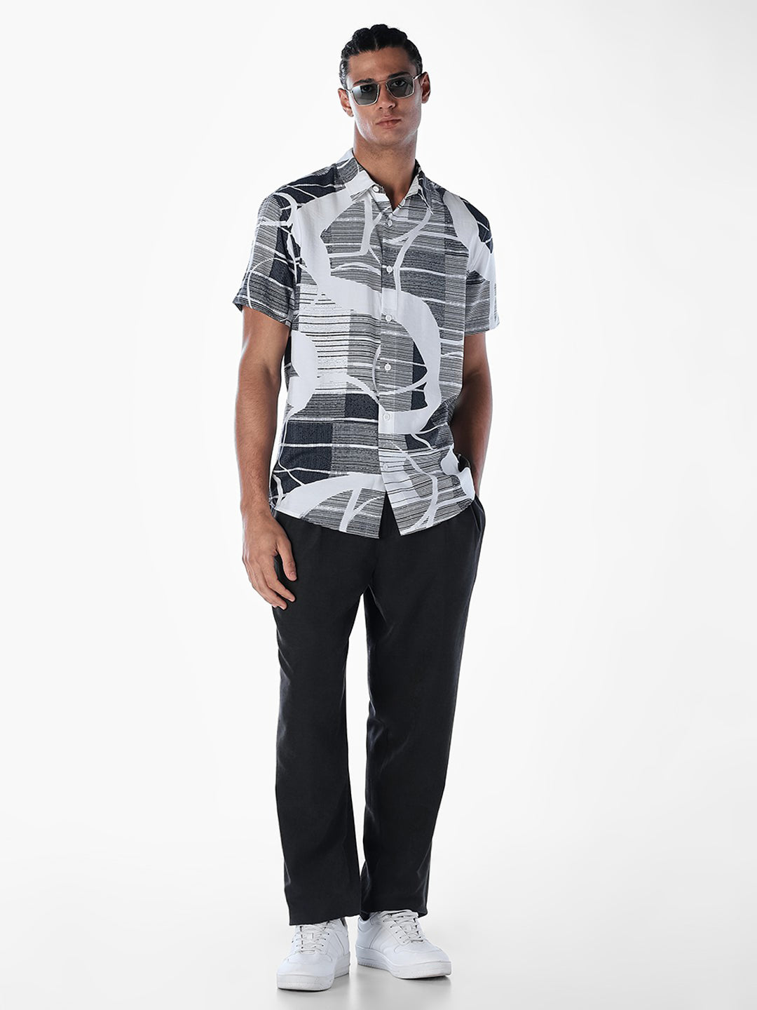 Printed Comfort Fit Shirt