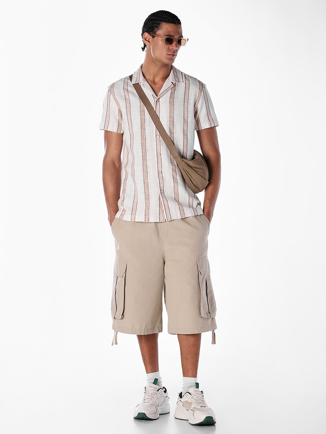 Striped Cotton Comfort Fit Shirt
