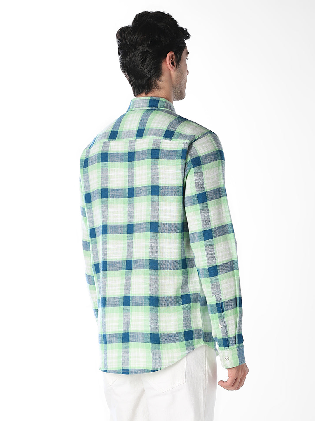 Cotton Check Full Sleeves Shirt
