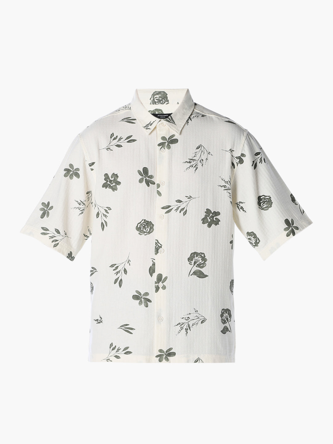 Floral Cotton Oversized Shirt