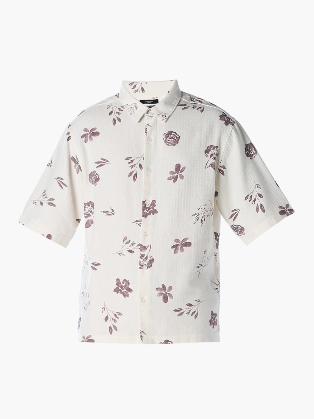 Floral Cotton Oversized Shirt
