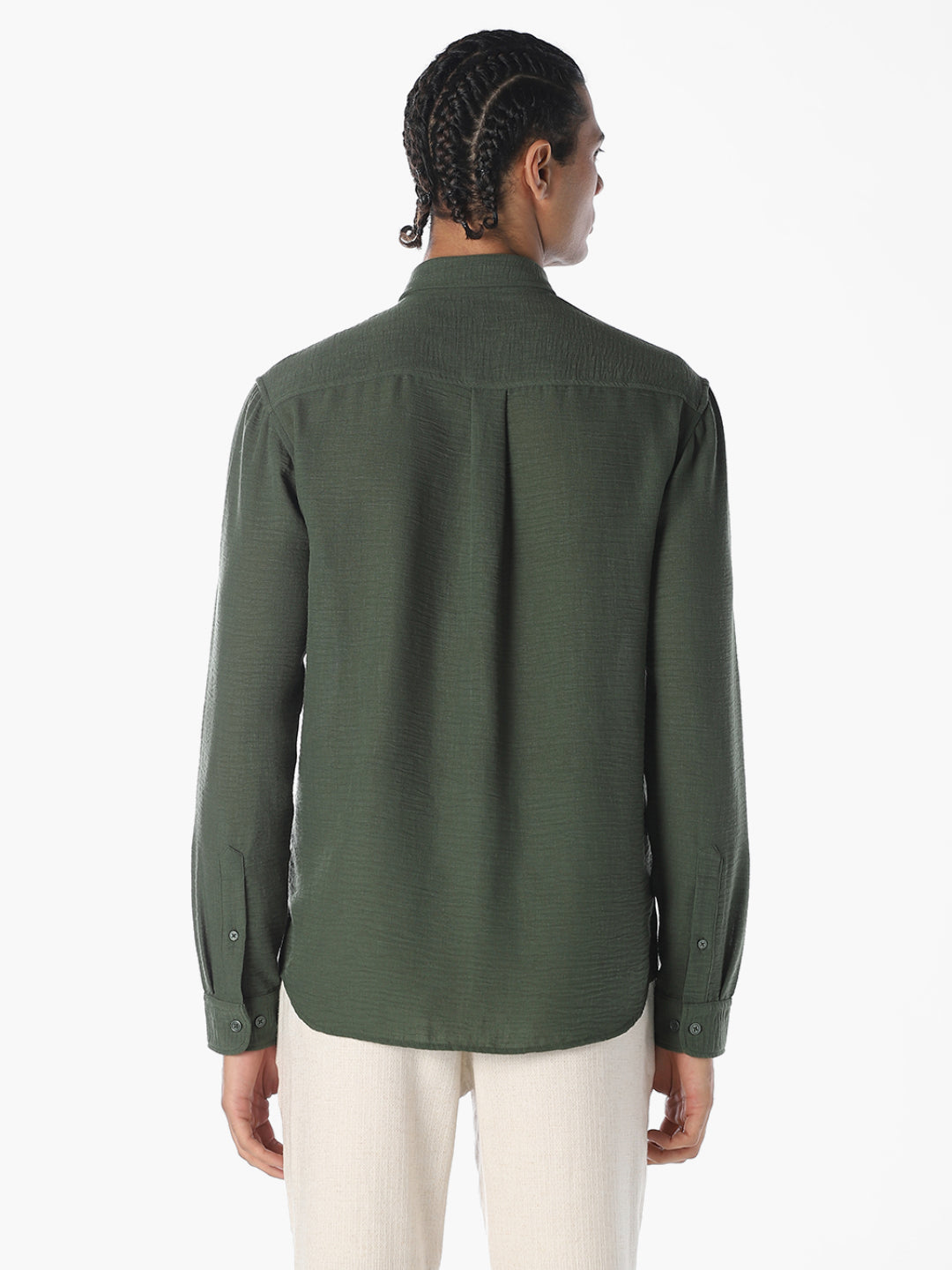 Regular Fit Full Sleeves Shirt