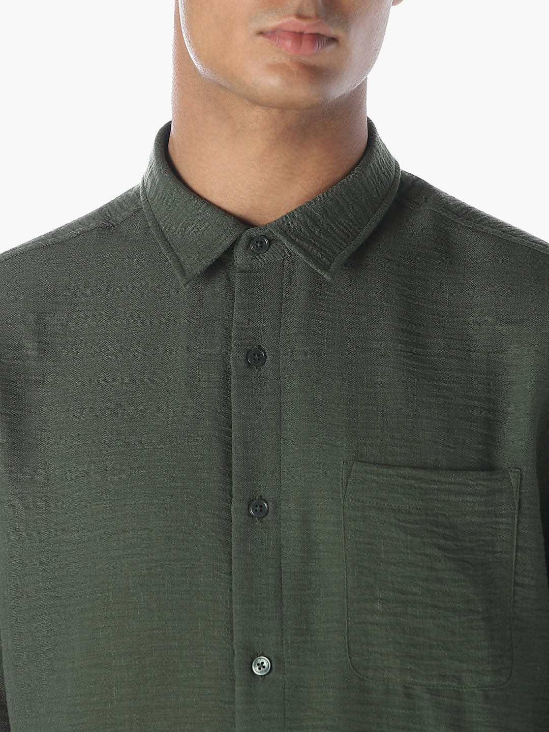 Regular Fit Full Sleeves Shirt