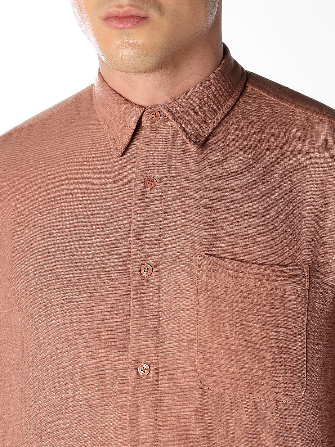 Plain Weave Regular Fit Shirt