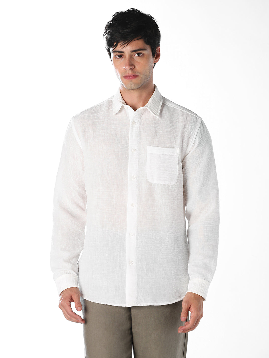 Regular Fit Shirt - White
