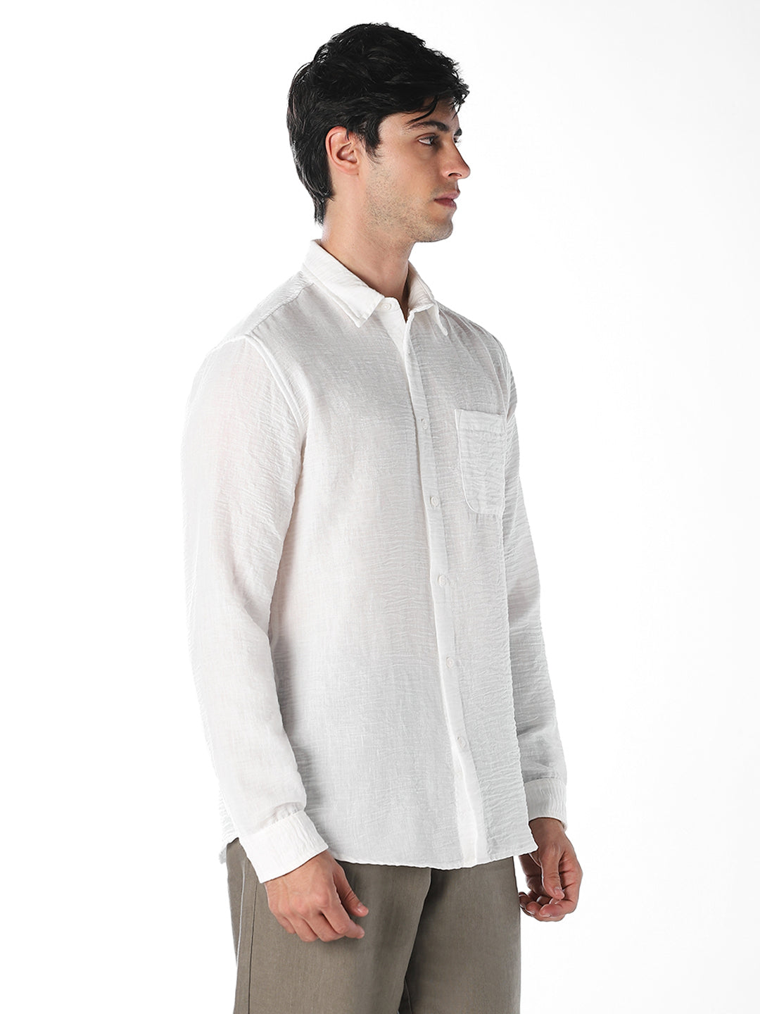 Regular Fit Shirt - White