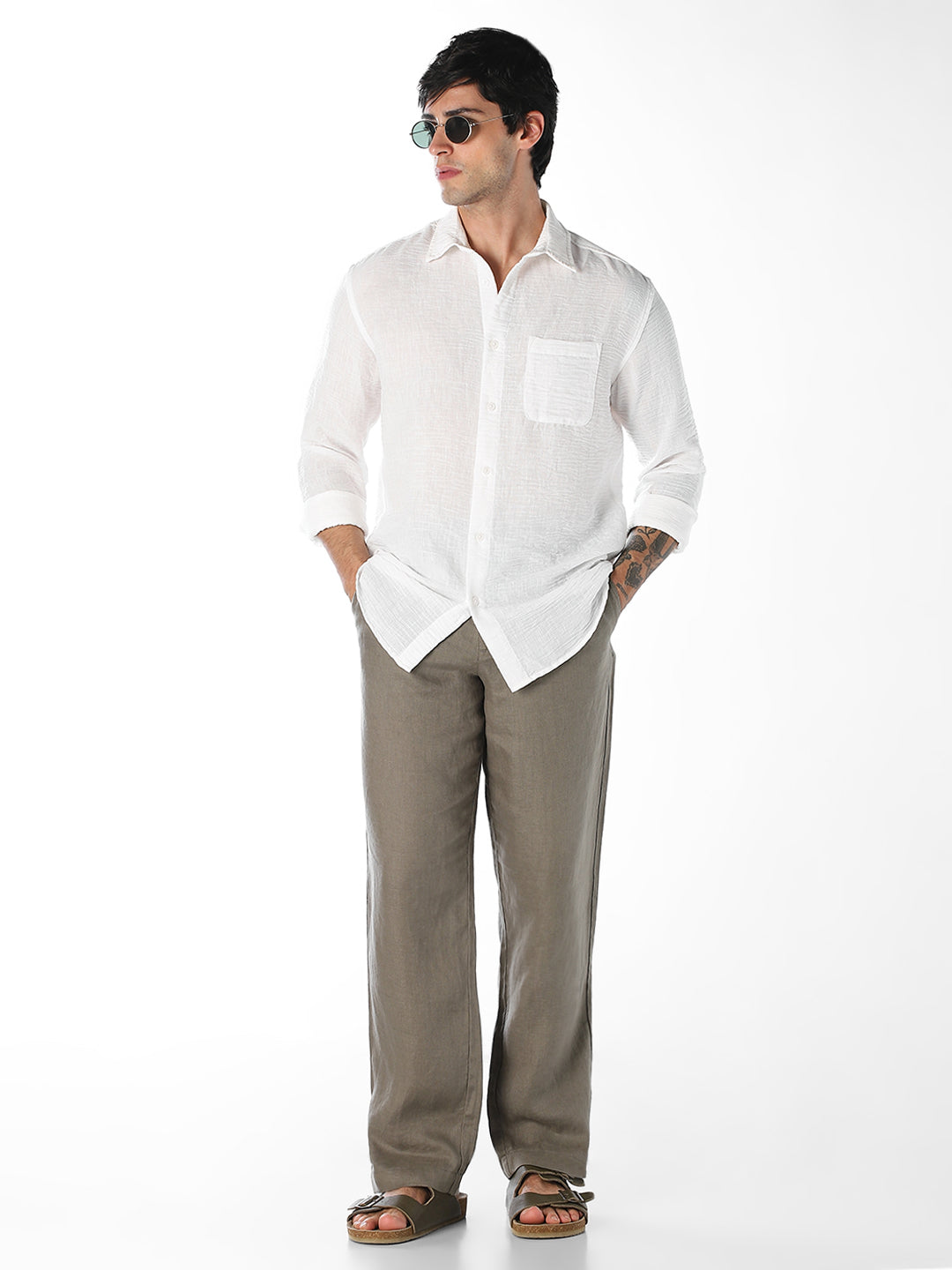 Regular Fit Shirt - White