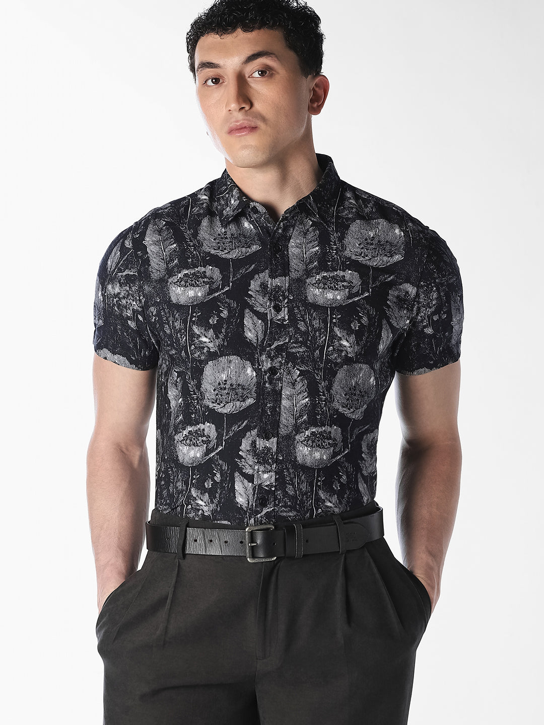 Printed Comfort Fit Shirt