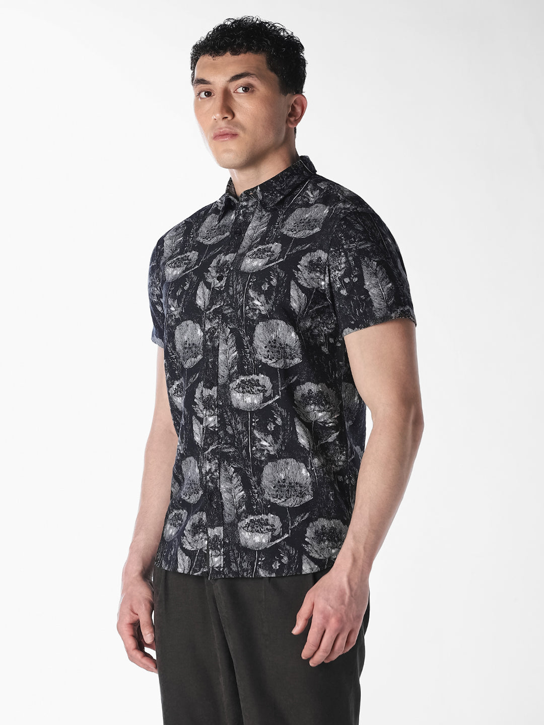Printed Comfort Fit Shirt