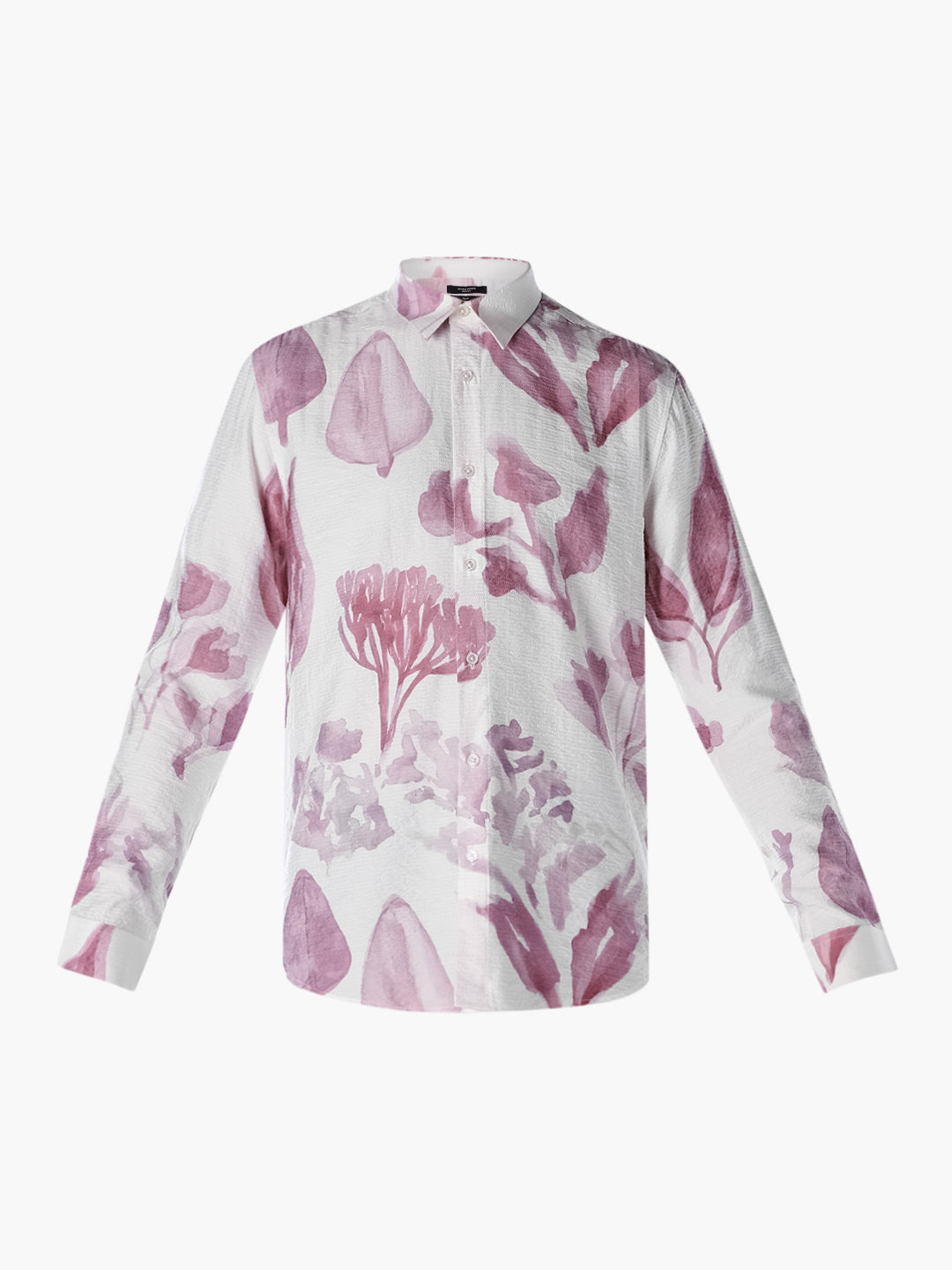 Floral Slim Fit Full Sleeves Shirt