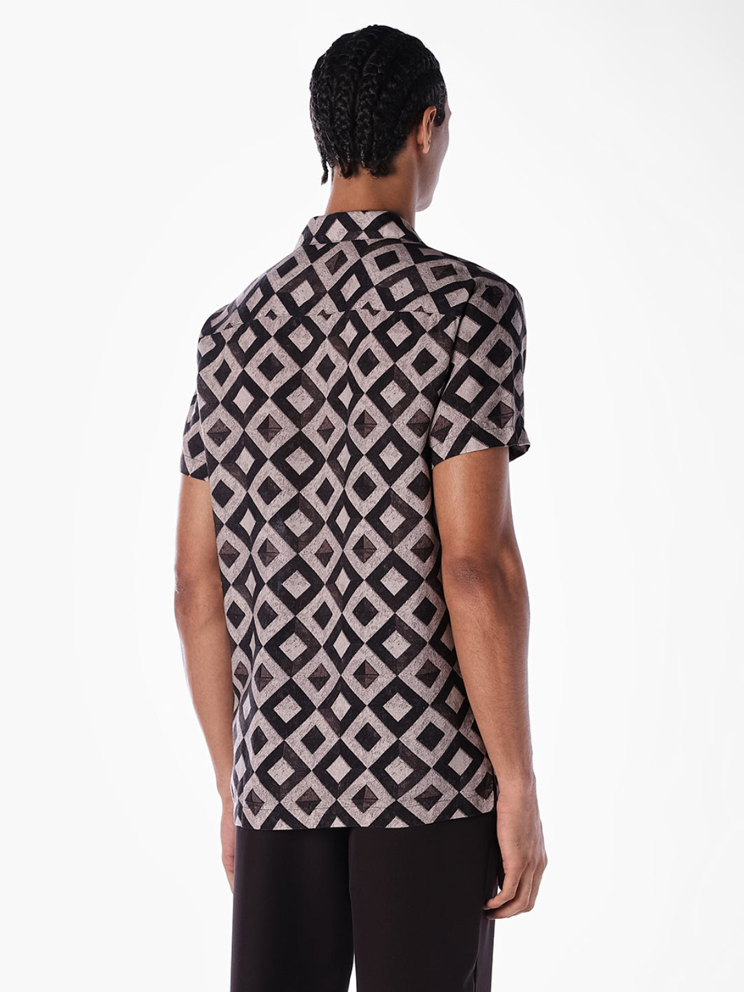 Geometric Print Comfort Fit Shirt