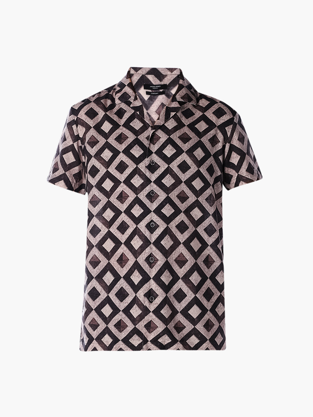 Geometric Print Comfort Fit Shirt