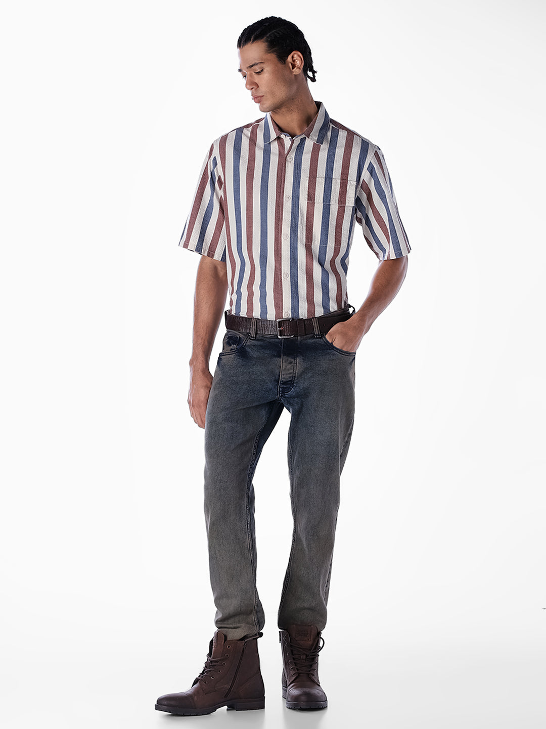 Striped Oversized Shirt