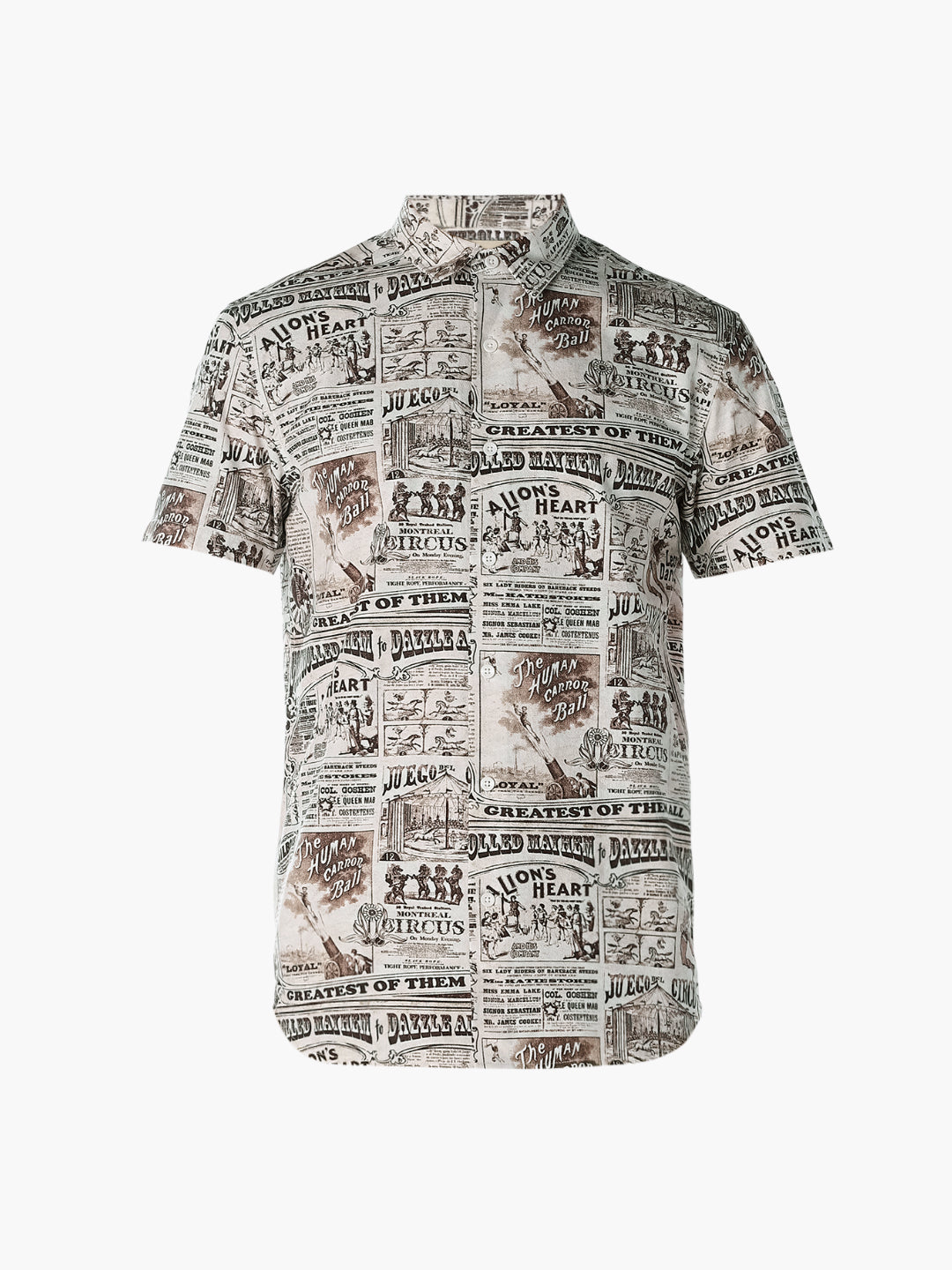 Off-White Newspaper Print Shirt