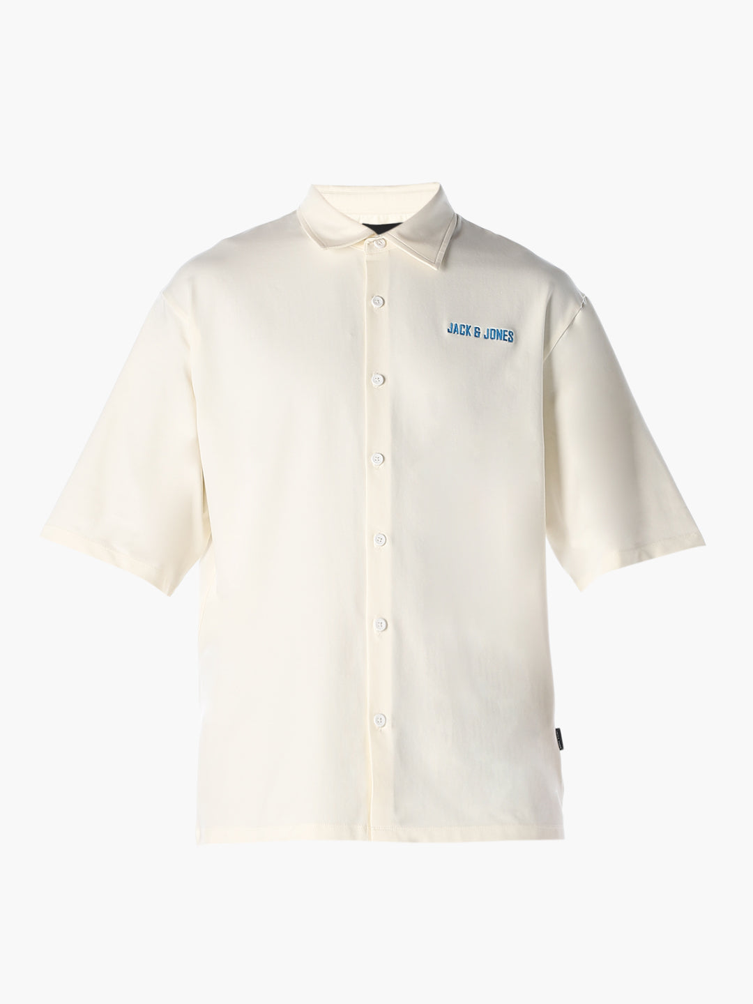Off-White Embroidered Oversized Shirt