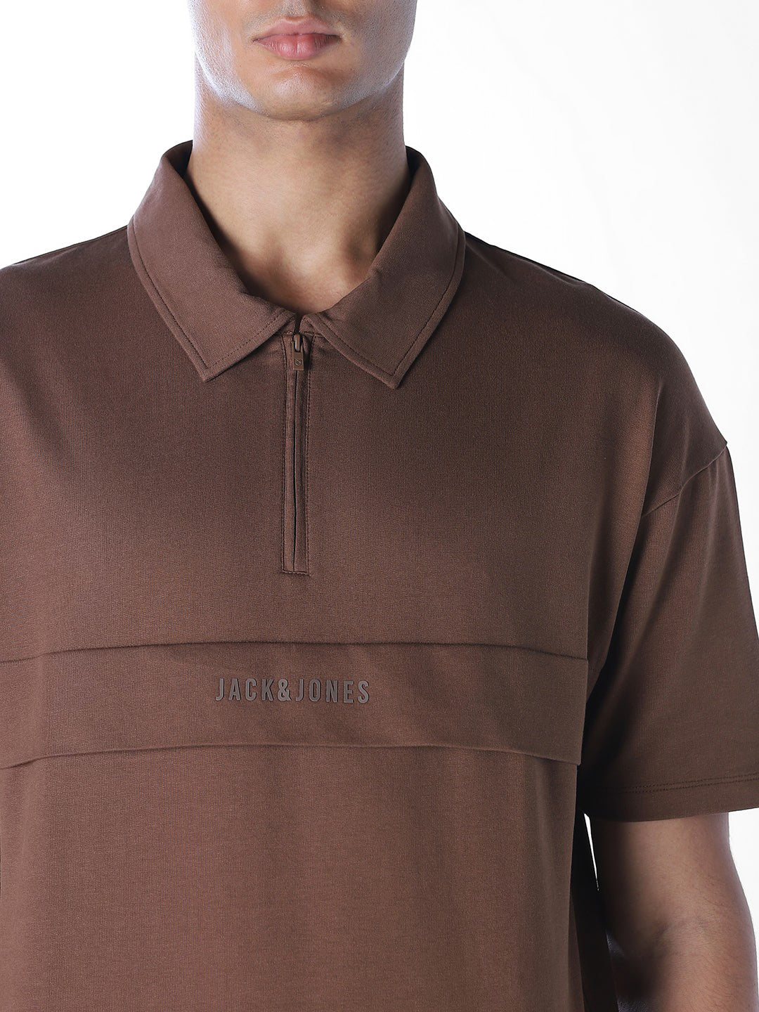 Cut & Sew Boxy Fit Polo