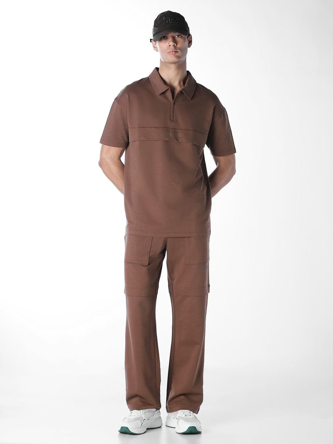 Cut & Sew Boxy Fit Polo