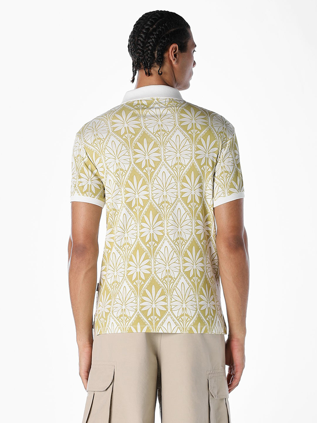 Printed Cotton Polo
