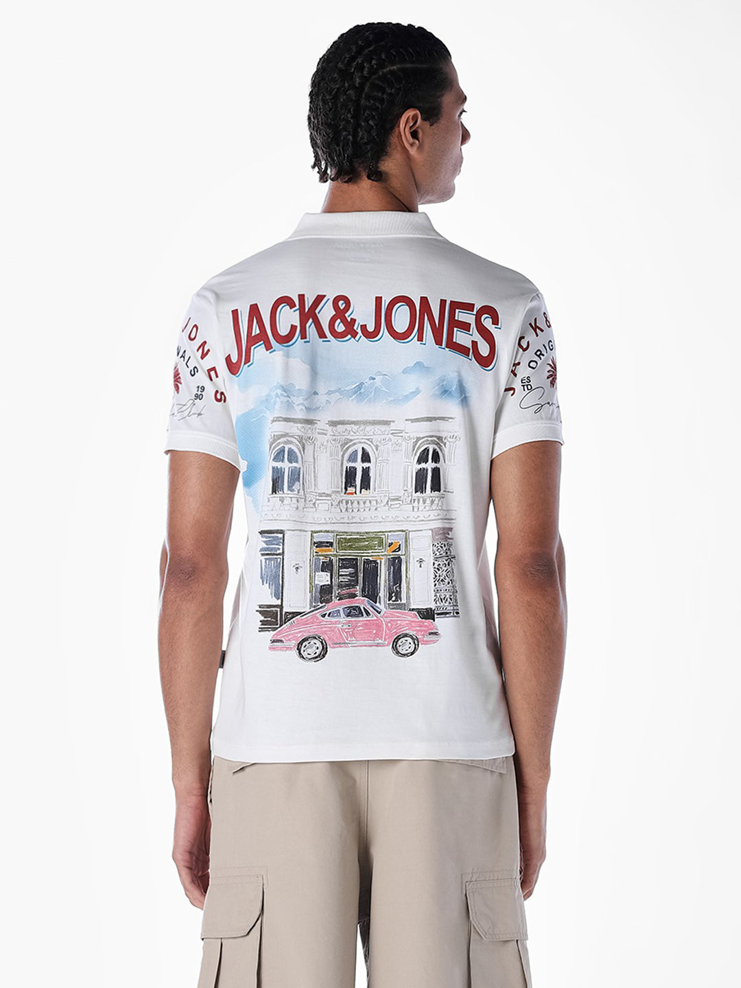 Printed Regular Fit Polo