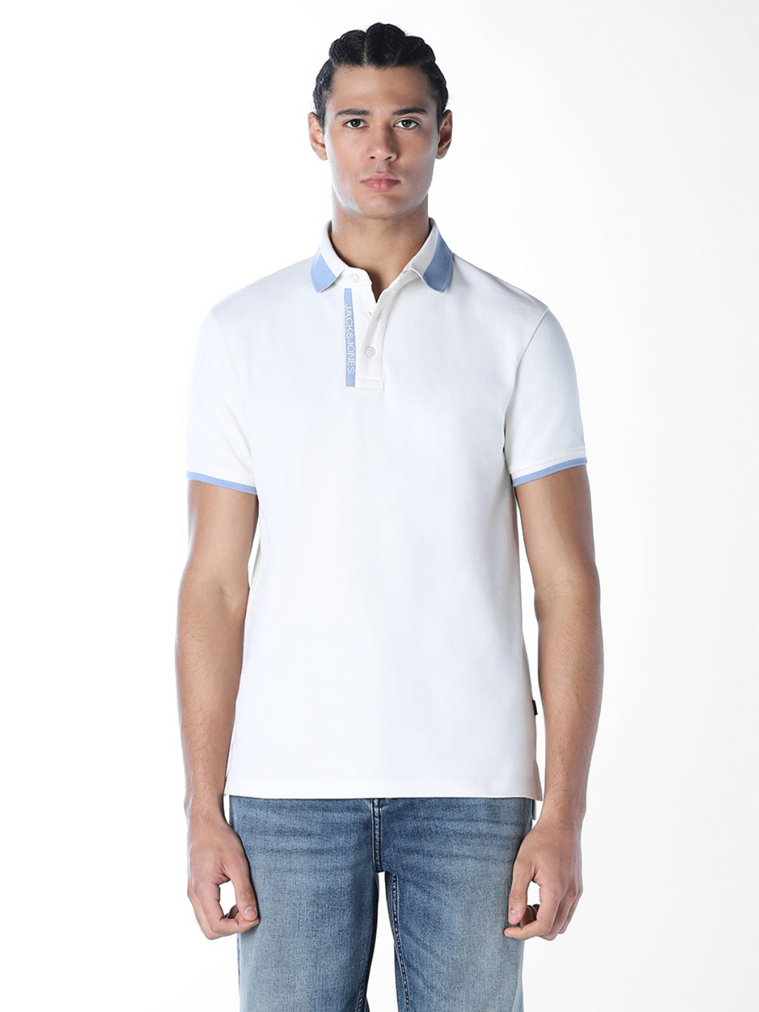 Printed Cotton Polo