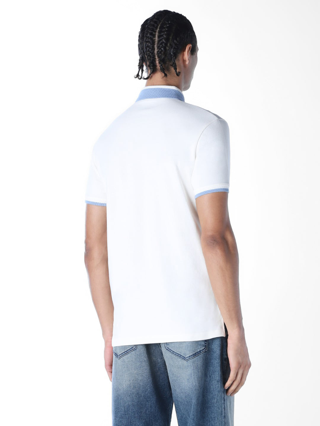 Printed Cotton Polo