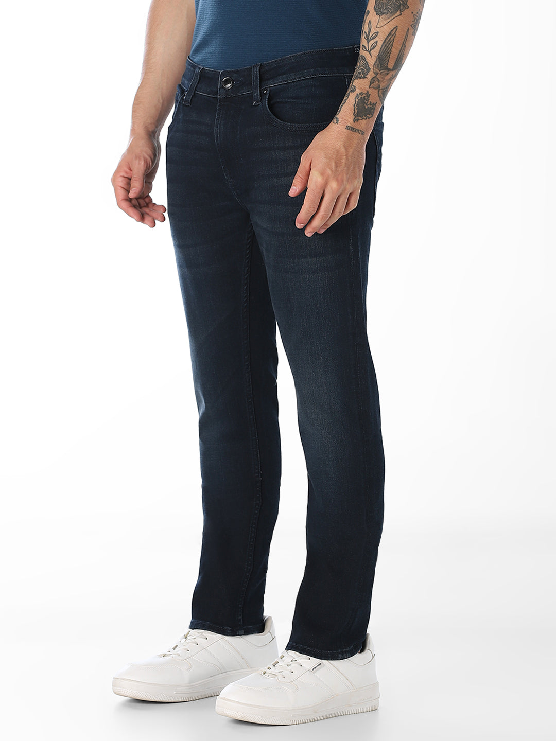 Dark Blue Ben Skinny Fit Jeans