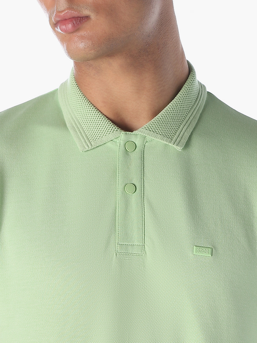 Mint Green Cotton Polo