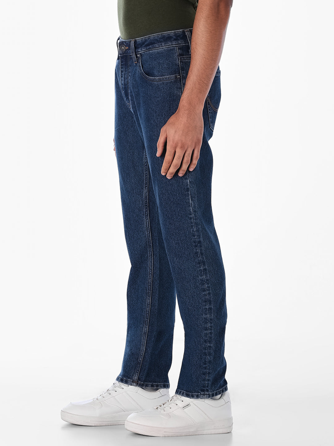 Dark Blue Clark Regular Fit Jeans