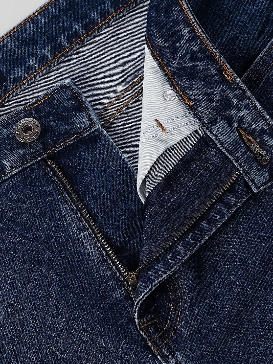 Dark Blue Clark Regular Fit Jeans
