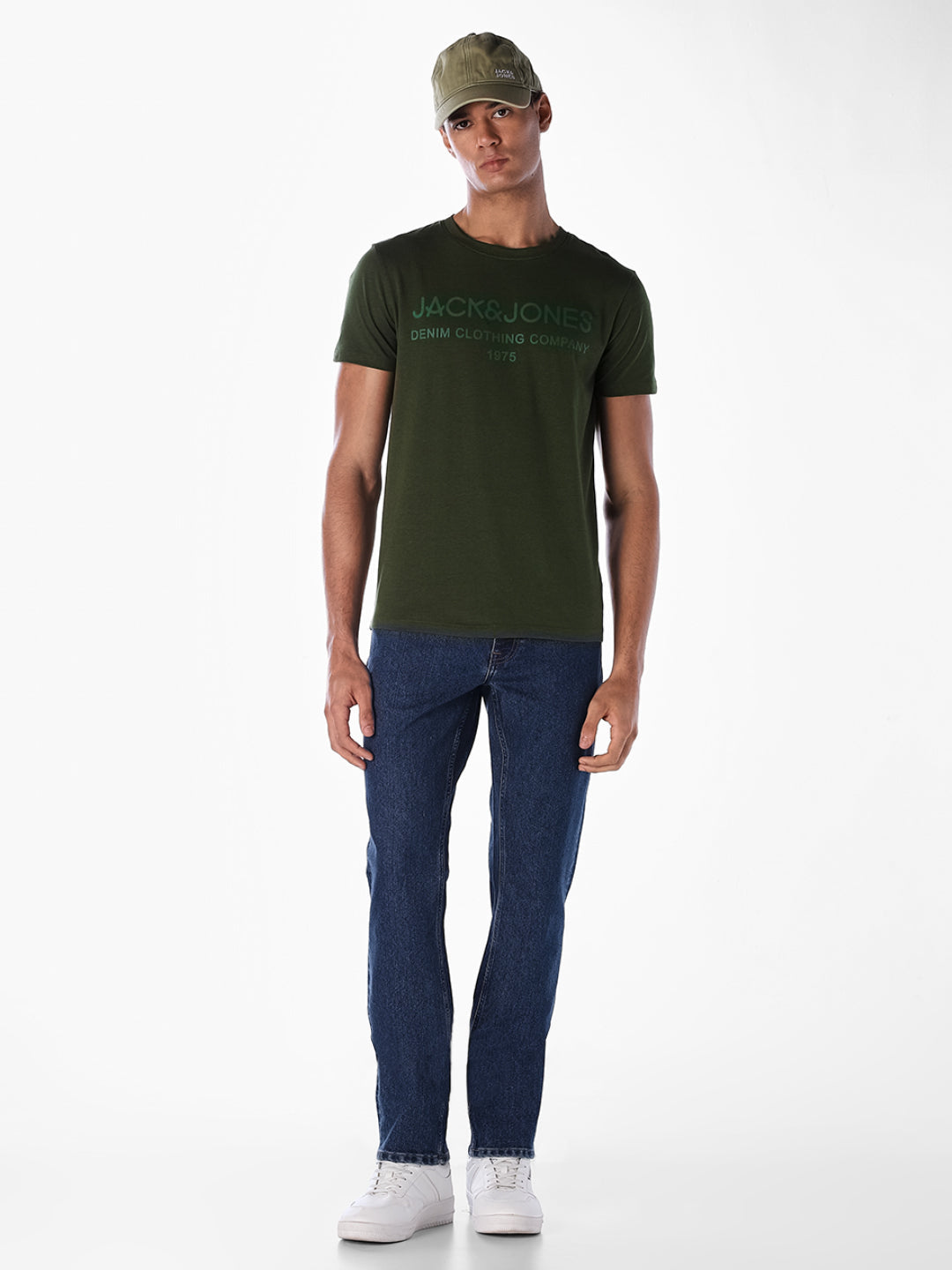 Dark Blue Clark Regular Fit Jeans