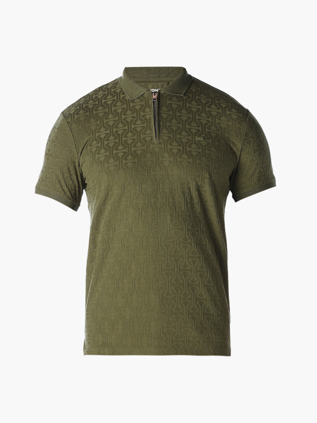 Jacquard Regular Fit Polo