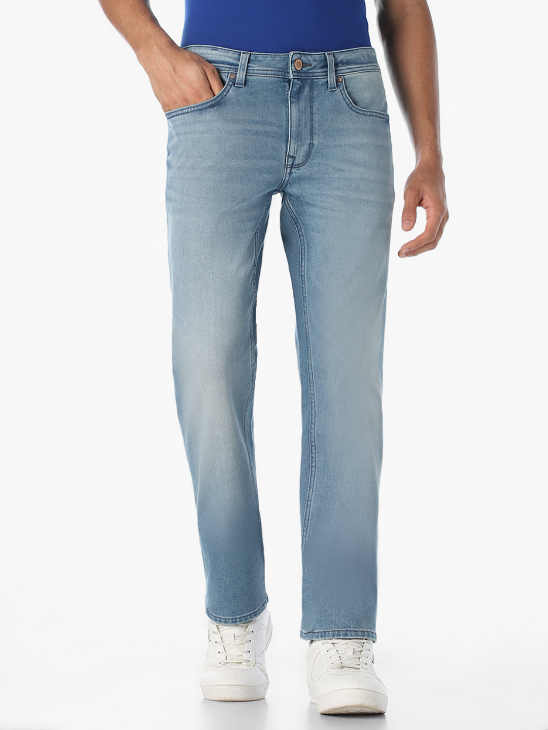 Light Blue Clark Regular Fit Jeans - 29/30