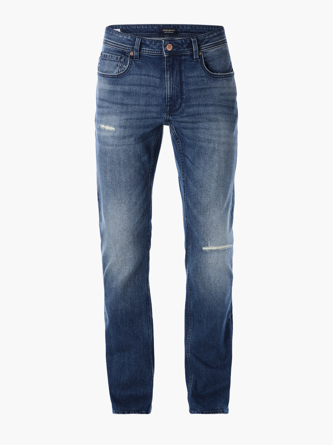 5 Pocket Distressed Clark Regular Fit Jeans