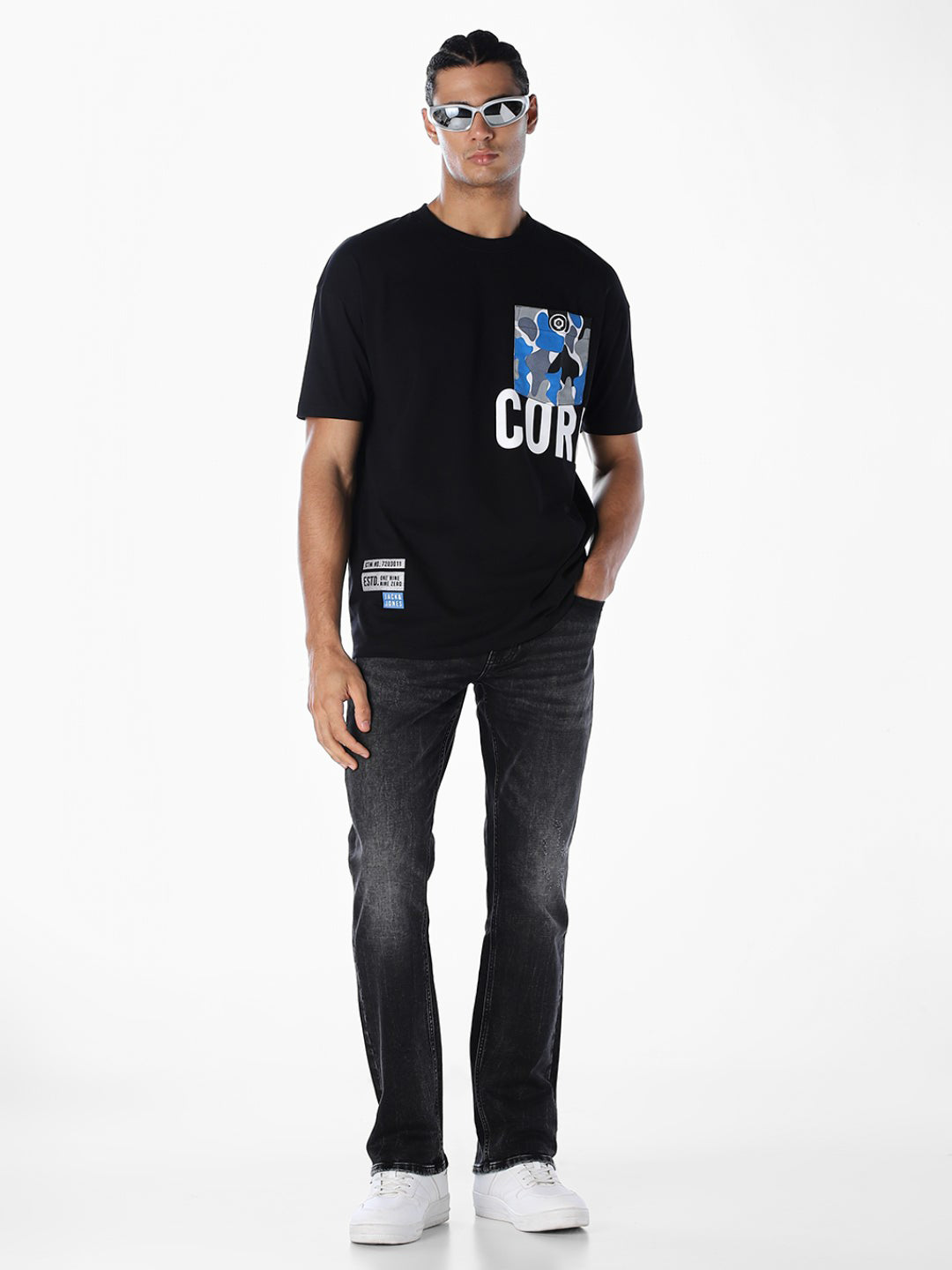 5 Pocket Washed Clark Regular Fit Jeans