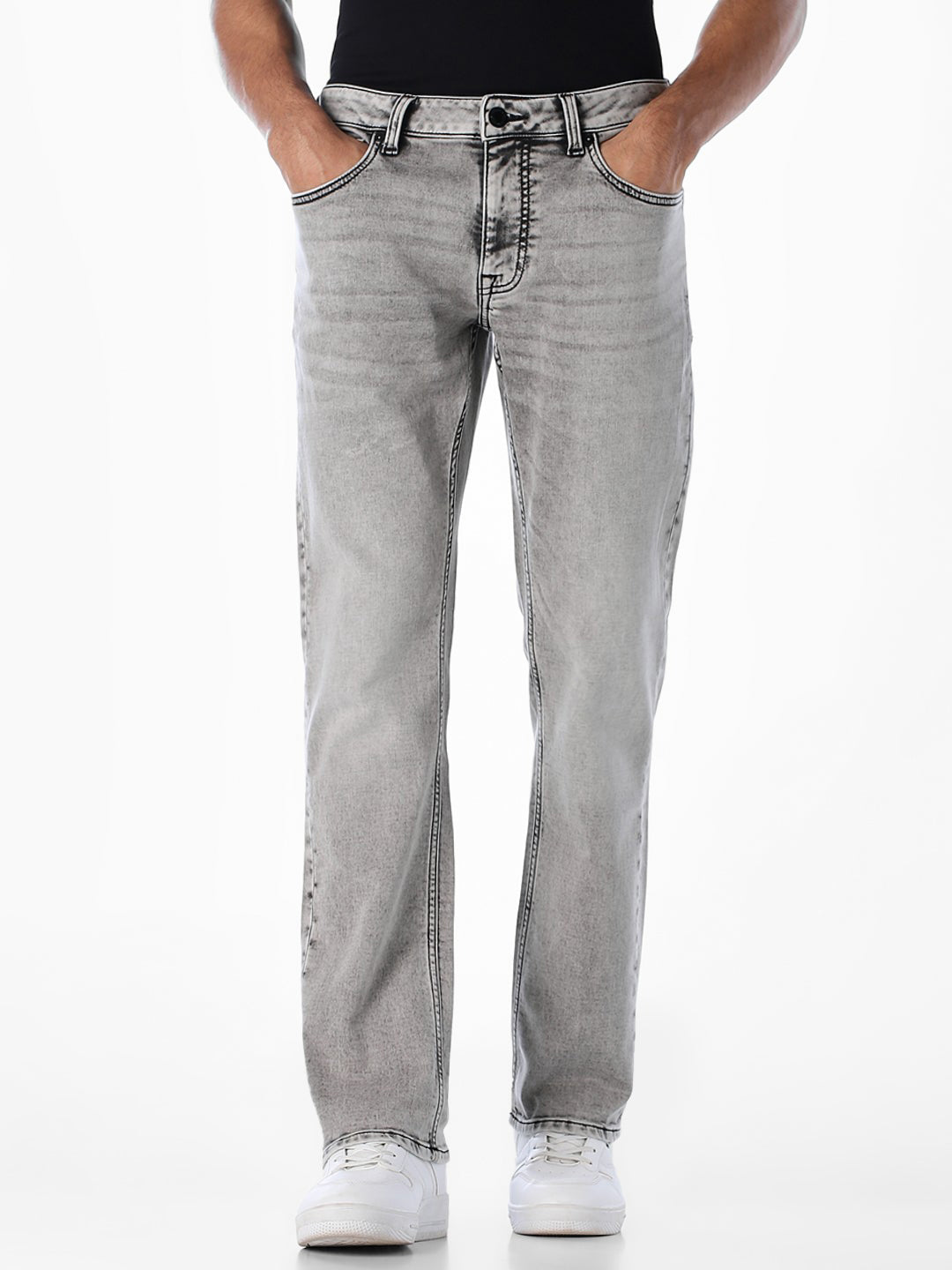 5 Pocket Clark Regular Fit Jeans - 33/32